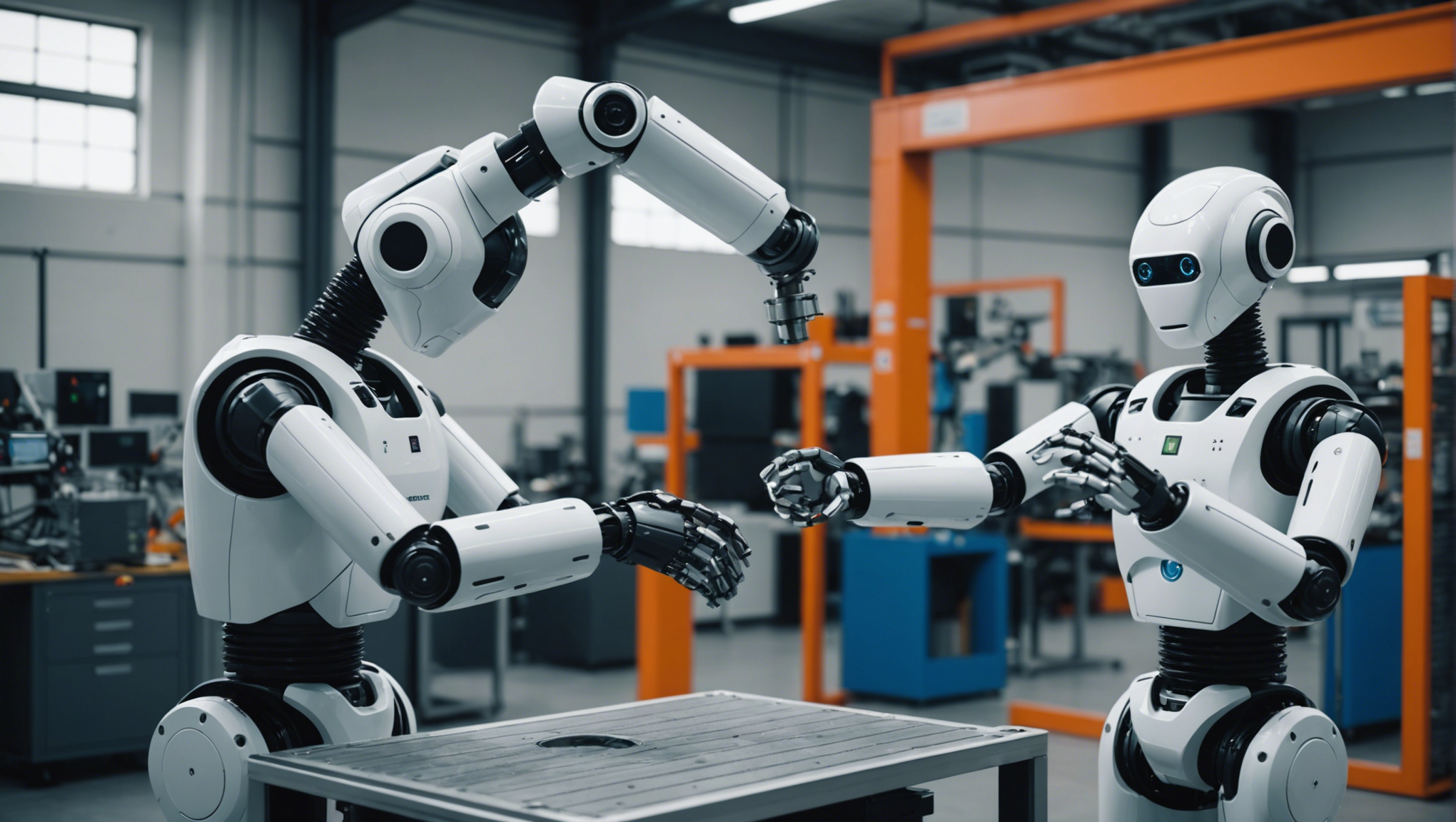 découvrez l'intégration des robots collaboratifs dans l'industrie et la révolution en marche. comment l'industrie se transforme avec ces nouvelles technologies innovantes.