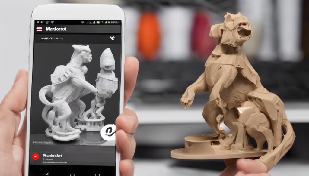 imprimez en 3d directement depuis votre appareil android avec l'application makerbot. réalisez vos idées en 3d grâce à cette solution innovante !