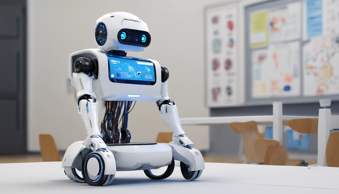 découvrez amigobot, le nouveau robot mobile d'adept, conçu pour transformer la recherche et l'enseignement. avec ses fonctionnalités innovantes, amigobot facilite l'apprentissage et stimule la curiosité des étudiants tout en contribuant aux avancées scientifiques.