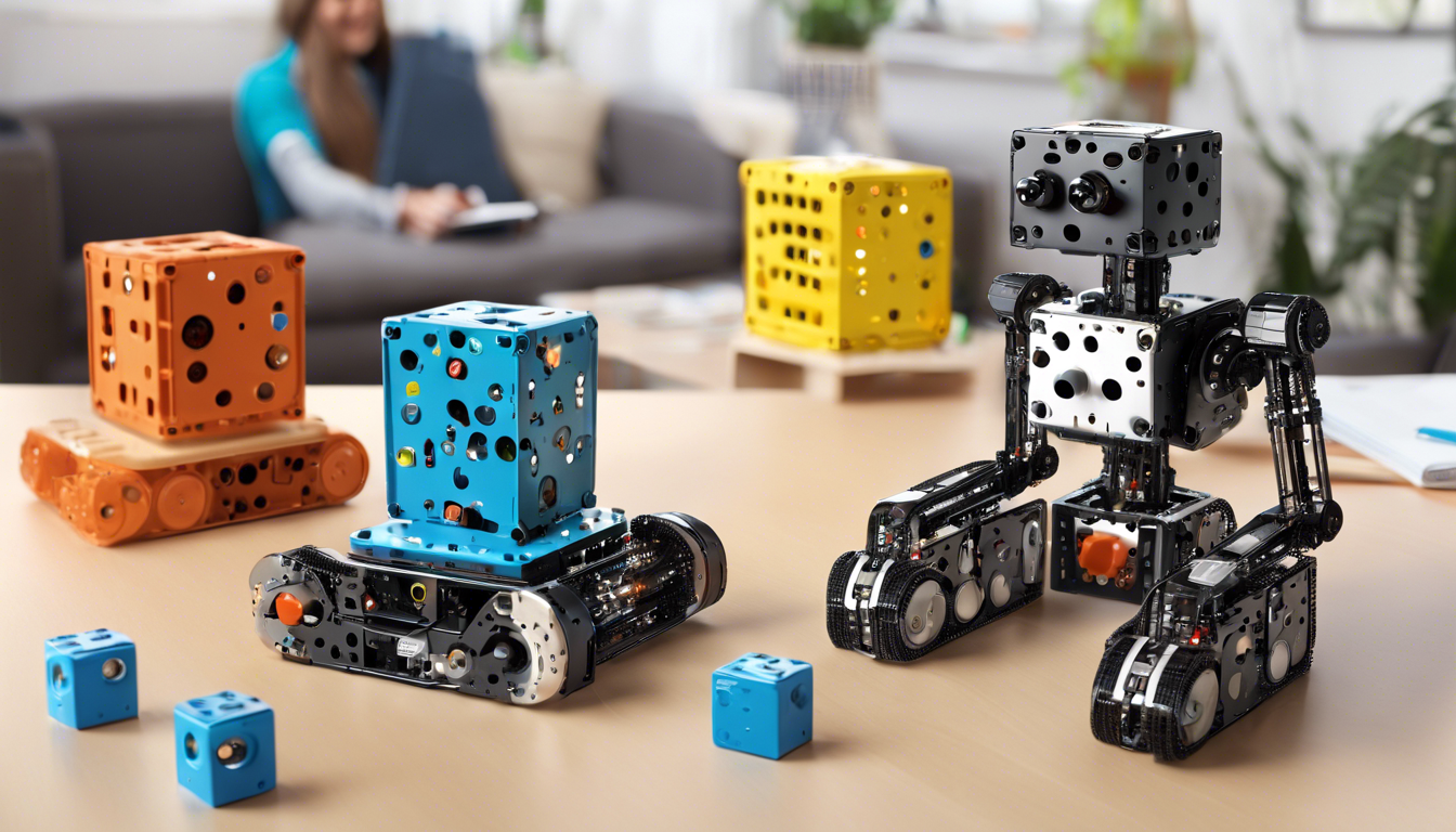 découvrez comment démarrer l'utilisation des robotiques cubelets avec ce guide complet pour débutants.