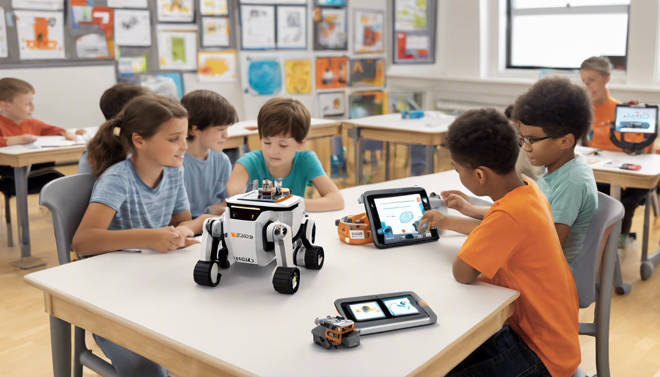 découvrez une approche innovante pour initier les élèves de cm1 à la programmation et aux sciences grâce au robot cozmo. cette exploration ludique stimule la curiosité et l'apprentissage des enfants tout en rendant ces concepts accessibles et amusants.