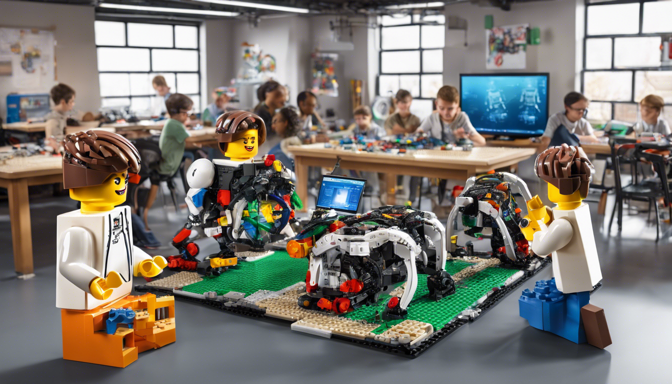 explorez l'univers fascinant de la robotique grâce à lego mindstorms et participez au défi roberta-challenge. développez vos compétences en programmation et en ingénierie tout en vous amusant à construire des robots innovants et intelligents.