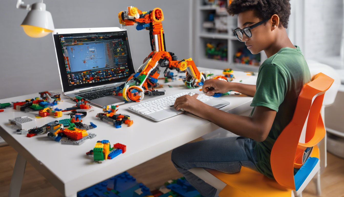 découvrez comment programmer votre lego mindstorms facilement grâce au logiciel scratch 3. suivez nos étapes simples et apprenez à créer des projets ludiques et interactifs, en alliant robotique et programmation pour stimuler votre créativité!