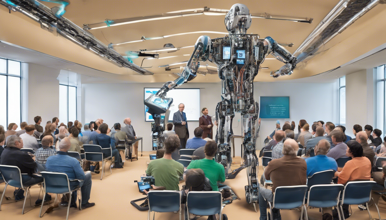 revivez les moments forts de notre séminaire sur la robotique collaborative, avec la participation exceptionnelle de rodney brooks. découvrez les innovations présentées, les discussions passionnantes et l'impact de la robotique sur notre avenir.