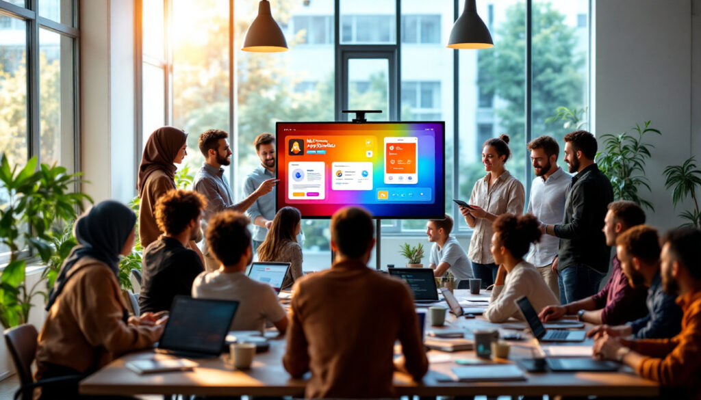 découvrez appstudio d'abb, une plateforme sans code révolutionnaire permettant de concevoir facilement des interfaces utilisateur pour la robotique. optimisez vos projets robotiques avec des outils intuitifs et accessibles à tous.
