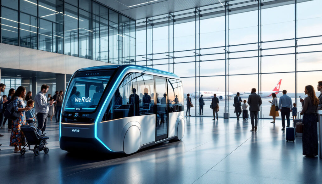 découvrez le nouveau service de navette autonome lancé par weride à l'aéroport de zurich, offrant une expérience de transport innovante et pratique pour les voyageurs. profitez d'un déplacement fluide et sécurisé grâce à la technologie de pointe de weride.