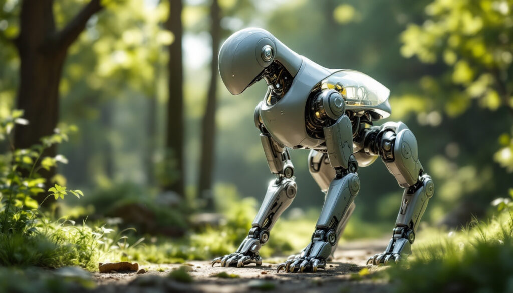 découvrez paws, le robot innovant à quatre pattes qui reproduit avec précision les mouvements des animaux, tout en utilisant un nombre réduit d'actionneurs. plongez dans le futur de la robotique inspirée par la nature.