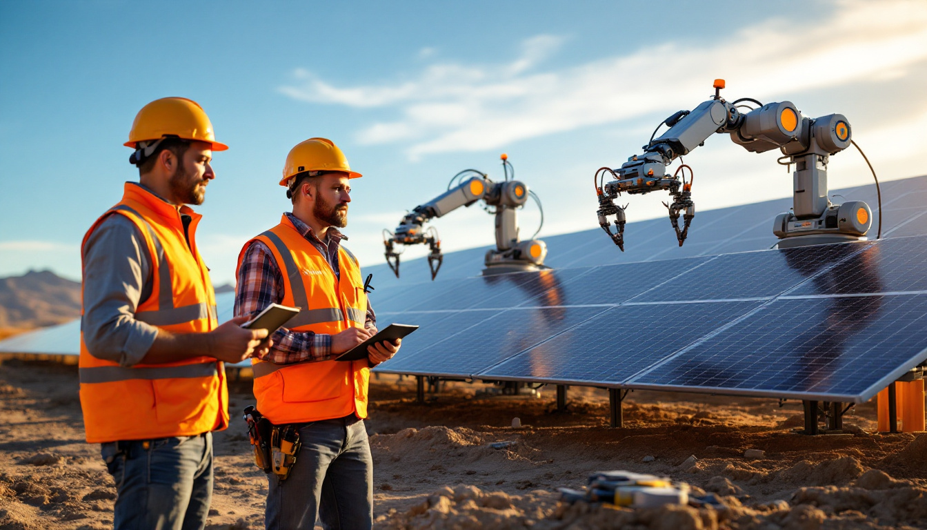 découvrez comment rosendin electric analyse les robots de construction solaires de ulc technologies, mettant en lumière leur efficacité et leur impact sur l'industrie de l'énergie renouvelable.