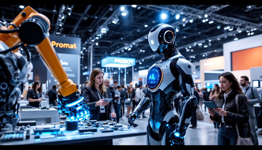 plongez dans l'univers des technologies de pointe avec notre exploration des robots innovants présentés lors des événements promat et gtc 2025. découvrez les dernières avancées en robotique et comment elles transforment l'industrie.
