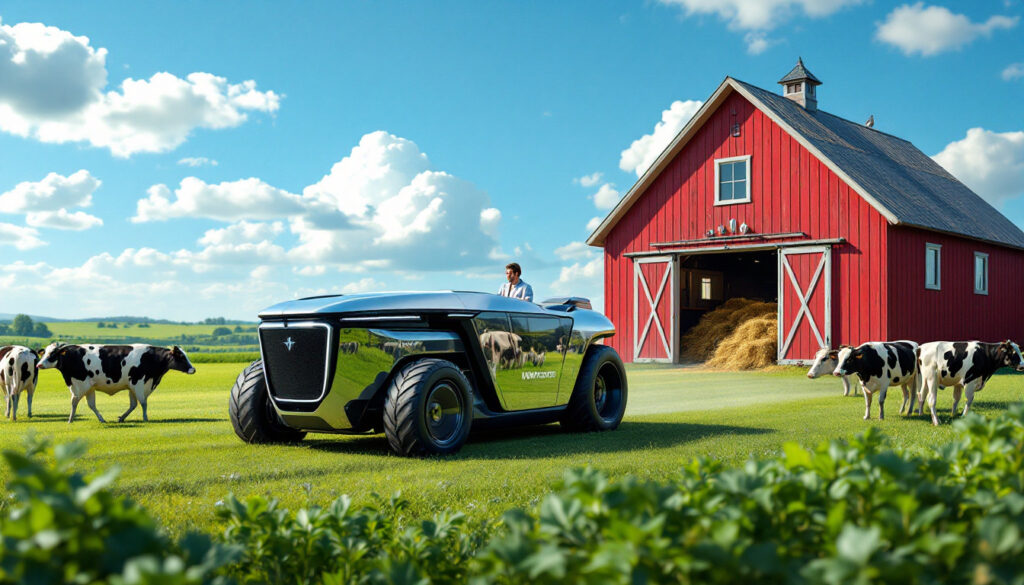 découvrez comment monarch tractor s'associe aux dairy farmers of america pour révolutionner l'agriculture avec des solutions autonomes innovantes de distribution d'aliments. une avancée prometteuse pour les fermiers laitiers et l'optimisation des processus agricoles.