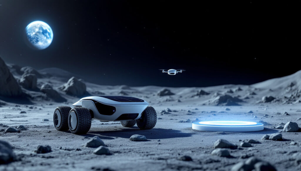 découvrez comment astrobotic et wibotic innovent avec un système de recharge sans fil pour les missions lunaires, promettant d'optimiser l'autonomie des robots et rover sur la surface de la lune. plongez dans l'avenir de l'exploration spatiale!
