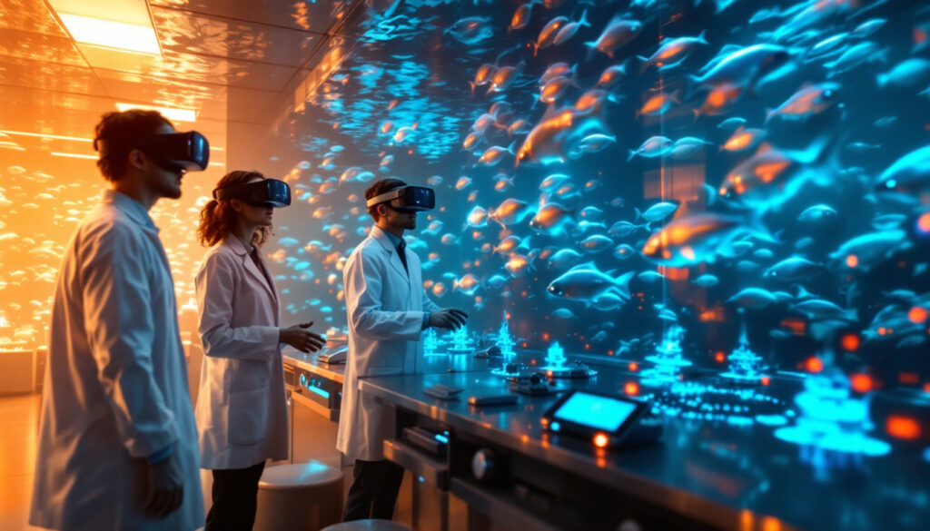 découvrez comment des chercheurs utilisent la réalité virtuelle pour apprendre aux robots à interagir et à coopérer en groupe, en s'inspirant du comportement fascinant des poissons. une innovation qui pourrait révolutionner la robotique et l'intelligence artificielle.
