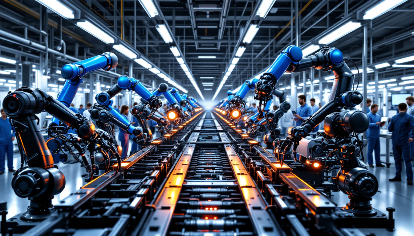 découvrez comment l'industrie automobile américaine a augmenté de 10 % ses installations de robots en 2024, révolutionnant ainsi la production et améliorant l'efficacité dans un marché en pleine évolution.