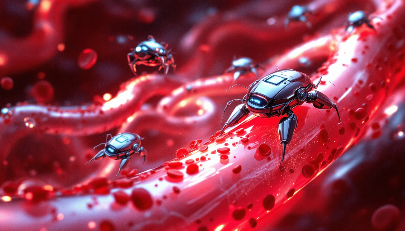 découvrez notre système innovant de microrobots capable de naviguer dans le corps des patients ayant subi un avc, offrant une solution autonome pour réaliser des thrombectomies. une avancée prometteuse pour la médecine moderne.