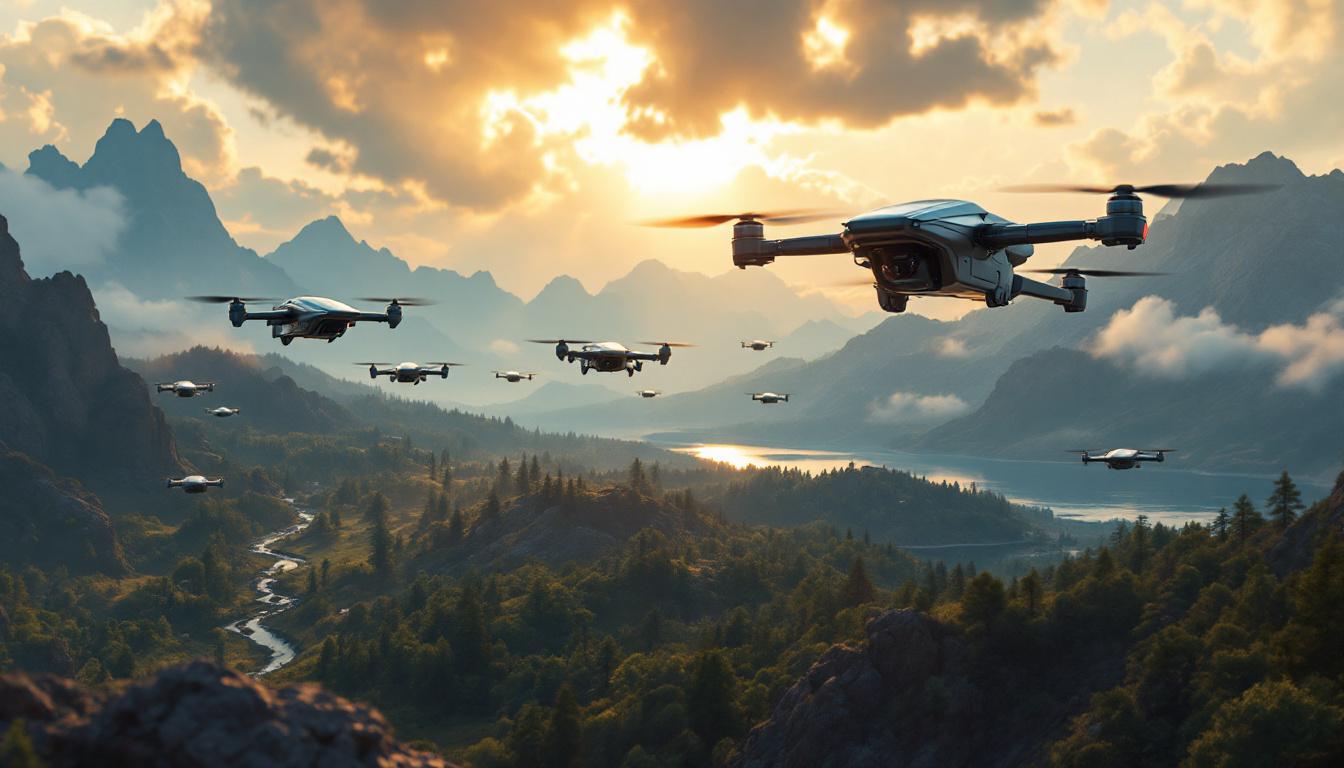 découvrez nos drones auto-adaptatifs, conçus pour naviguer et évoluer avec agilité dans des mondes imprévisibles. grâce à leur technologie avancée, ces drones s'ajustent en temps réel aux changements d'environnement, offrant des solutions innovantes pour l'exploration, la surveillance et bien plus encore.