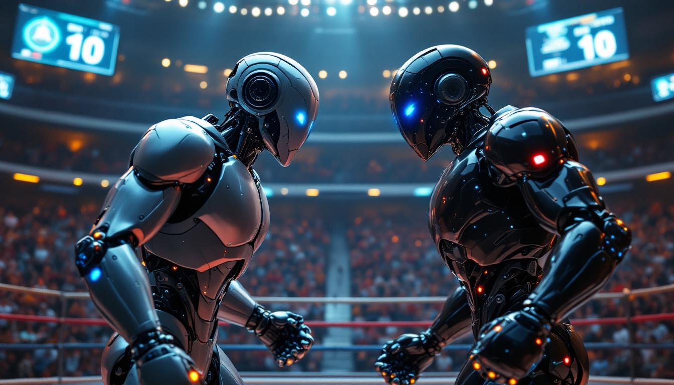 découvrez le premier match de boxe de robots, une compétition inédite mettant en avant les avancées en matière d'humanoïdes industriels développés par persona ai. plongez dans l'univers fascinant de la robotique où innovation et performance s'affrontent sur le ring.