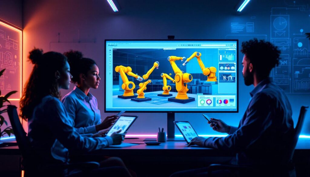 découvrez la nouvelle version 10 de roboguide, le logiciel de simulation de robots innovant de fanuc. optimisez votre production grâce à des fonctionnalités avancées et une interface intuitive, permettant une simulation réaliste et précise de vos projets robotiques.
