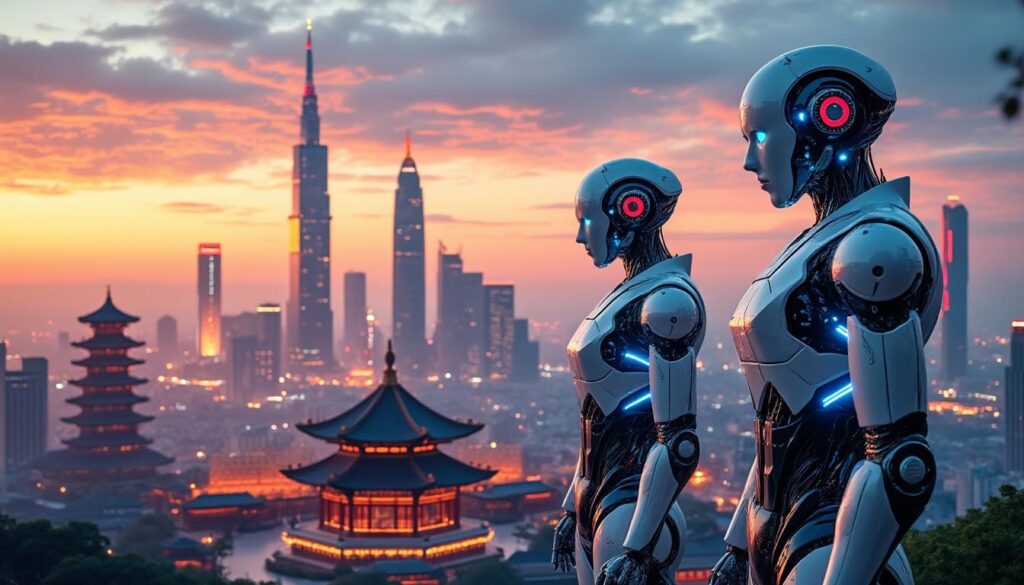 découvrez comment les robots humanoïdes en chine illustrent les ambitions croissantes du pays dans le domaine de l'intelligence artificielle. explorez les innovations et les défis auxquels la chine fait face dans sa quête pour devenir un leader mondial en ai.