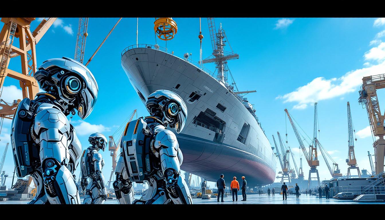 découvrez comment neura robotics s'allie à hd hyundai pour innover dans le secteur de la construction navale grâce à des robots avancés, alliant technologie de pointe et efficacité dans un domaine en pleine transformation.