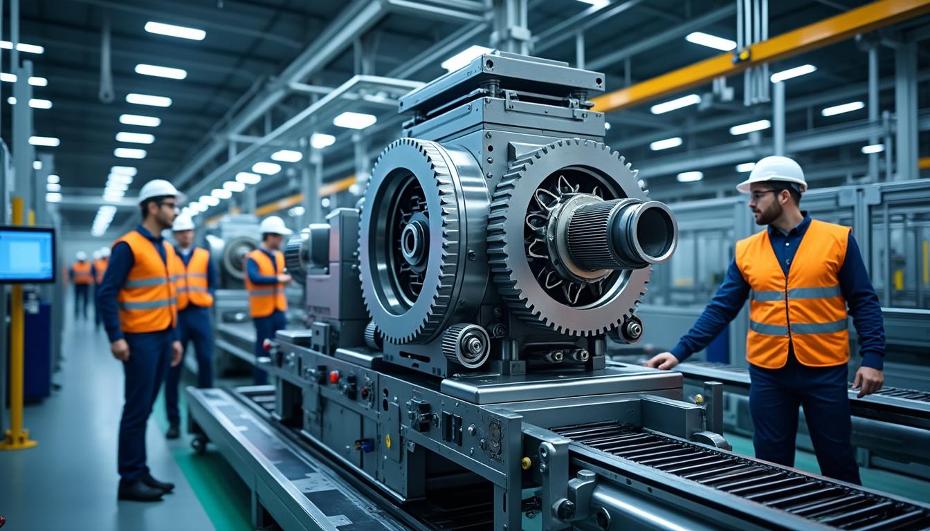 sew-eurodrive accompagne l’industrie lourde avec des solutions d’engrenage performantes et des délais d’exécution rapides pour une production fiable.