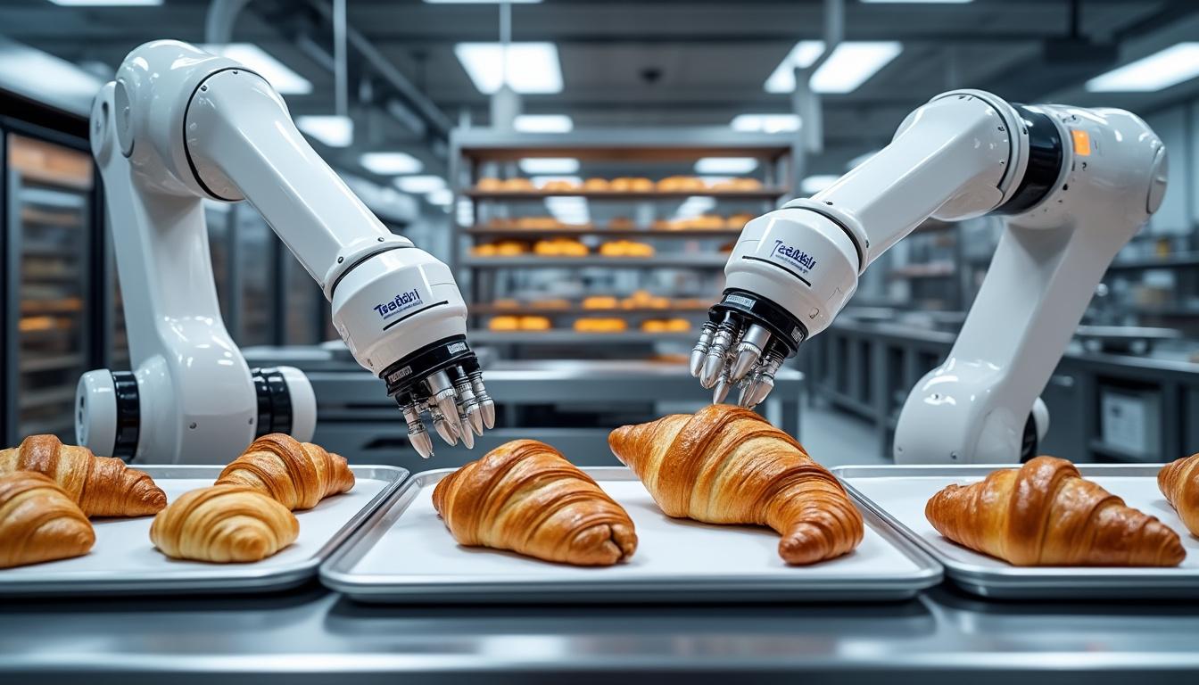 découvrez comment stäubli robotics innove en automatisant l’inspection et la manipulation des produits de boulangerie, garantissant qualité, sécurité et efficacité dans l’industrie agroalimentaire.