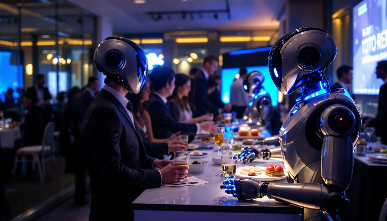 découvrez comment les robots événementiels peuvent dynamiser vos événements d'entreprise, renforcer l'engagement des participants et offrir des expériences innovantes qui valorisent votre image de marque.