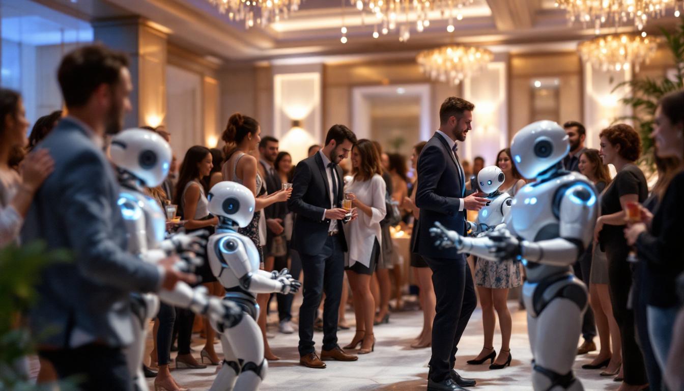 louez des robots collaboratifs pour dynamiser vos événements ! offrez une animation innovante et interactive à vos invités grâce à nos solutions de location de cobots adaptés à tous types d’événements professionnels ou privés.