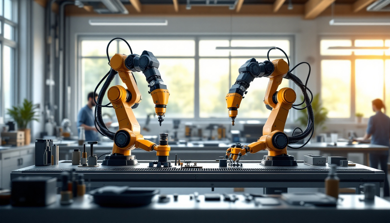 découvrez comment les bras robotiques collaboratifs augmentent la productivité en automatisant les tâches répétitives et en améliorant la sécurité et l’efficacité au sein de votre entreprise.