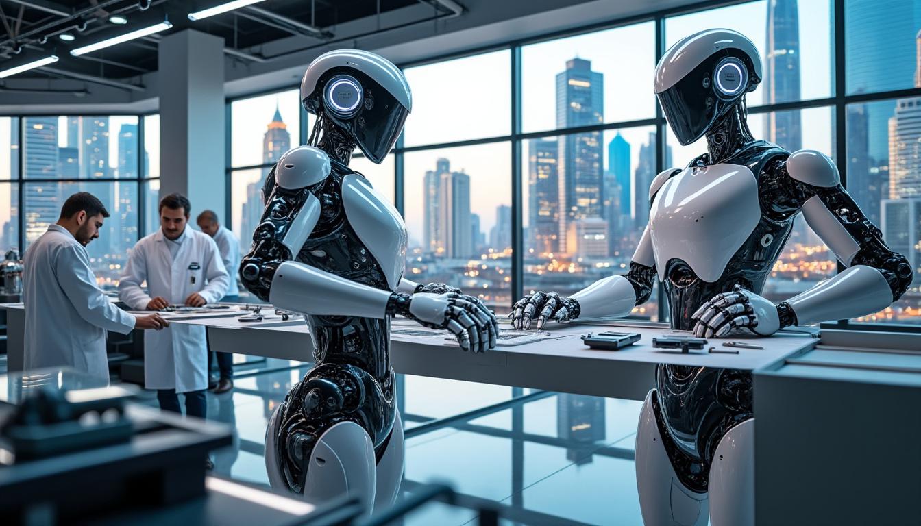 découvrez comment ubtech lève un milliard de dollars pour développer et produire des robots humanoïdes innovants au moyen-orient, marquant une avancée majeure dans la robotique et la technologie.