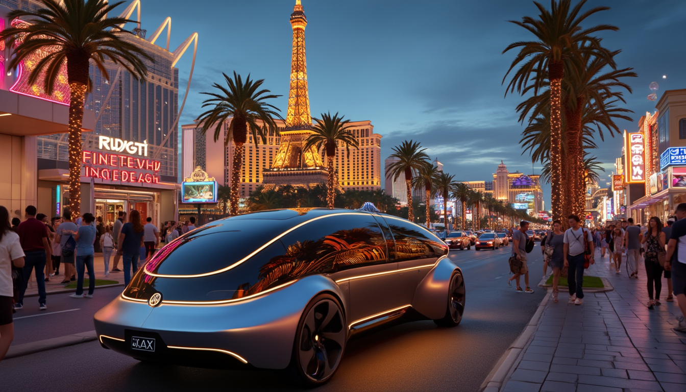 zoox innove avec le lancement de son service de robotaxi autonome sur le célèbre strip de las vegas, offrant une expérience de mobilité futuriste et sans conducteur aux visiteurs et résidents.