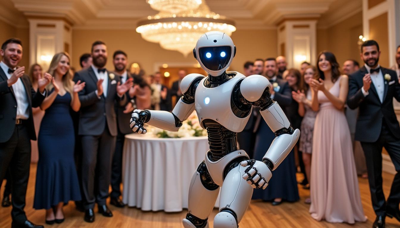 découvrez l’animation robotique pour mariage, la tendance futuriste de 2025 qui surprendra vos invités avec des robots interactifs, pour une célébration inoubliable et innovante !
