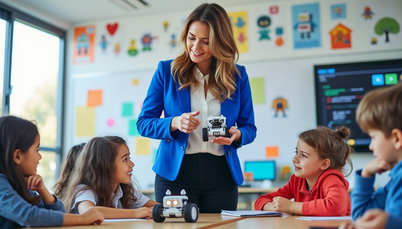 découvrez comment les enfants voient, comprennent et interagissent avec les robots, et comment ces perceptions influencent leur apprentissage, leur imagination et leur quotidien.