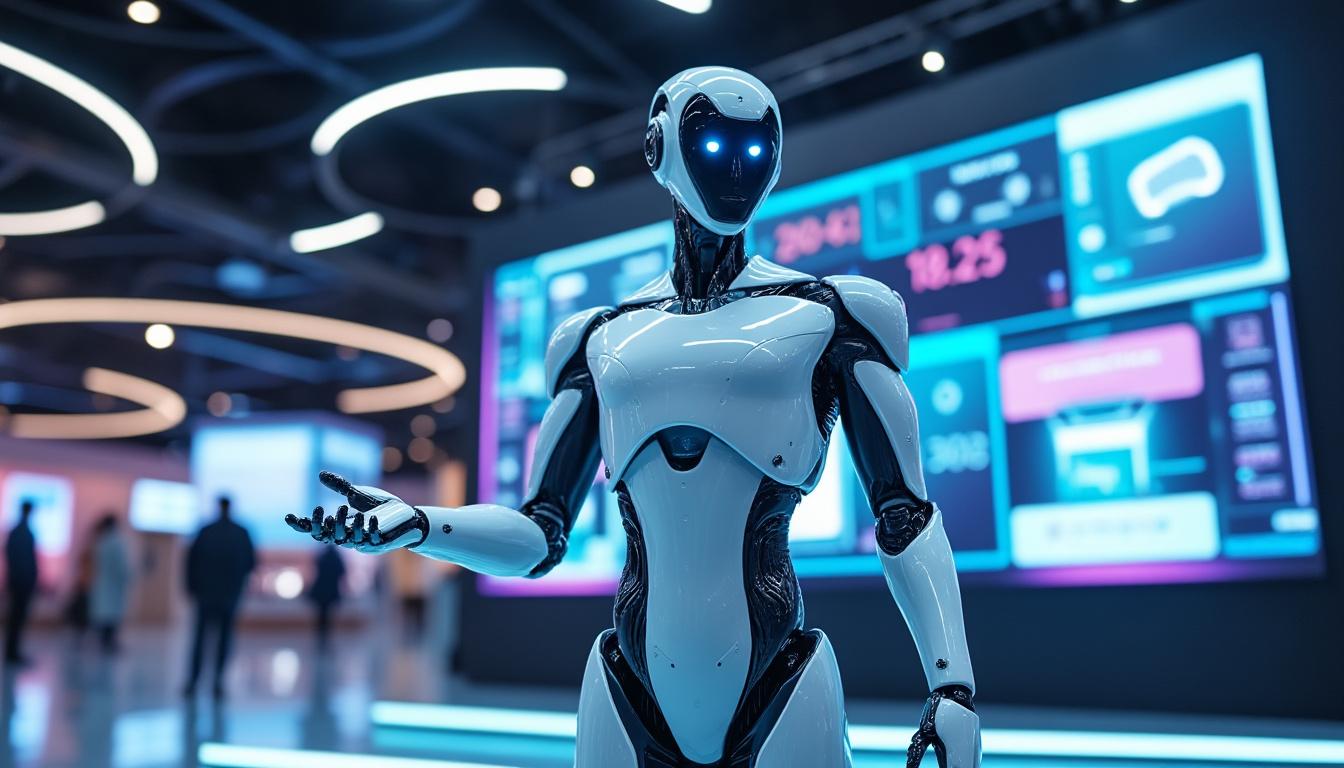 apprenez comment un robot d’accueil innovant peut attirer les visiteurs, animer votre stand et optimiser l’expérience client lors de votre prochain salon professionnel.