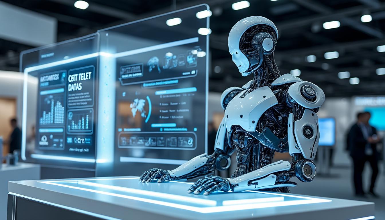 découvrez comment un robot d’accueil peut attirer l’attention, interagir avec vos visiteurs et optimiser l’expérience sur votre stand lors d’un salon professionnel. donnez une image innovante à votre entreprise grâce à l’automatisation et à la technologie.