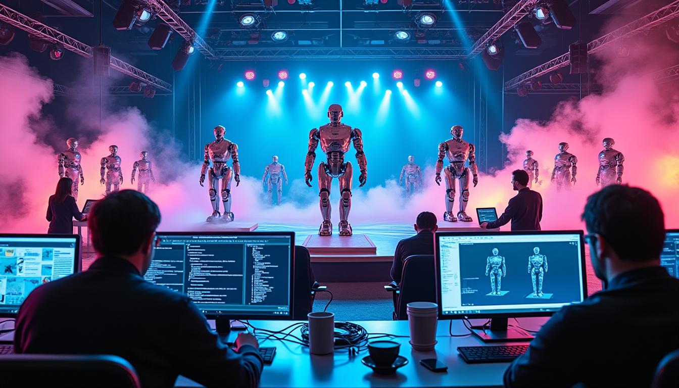 plongez dans les coulisses fascinantes d’un show robotisé : explorez les secrets de la programmation, la précision de la synchronisation et la magie des effets spéciaux pour des spectacles inoubliables.