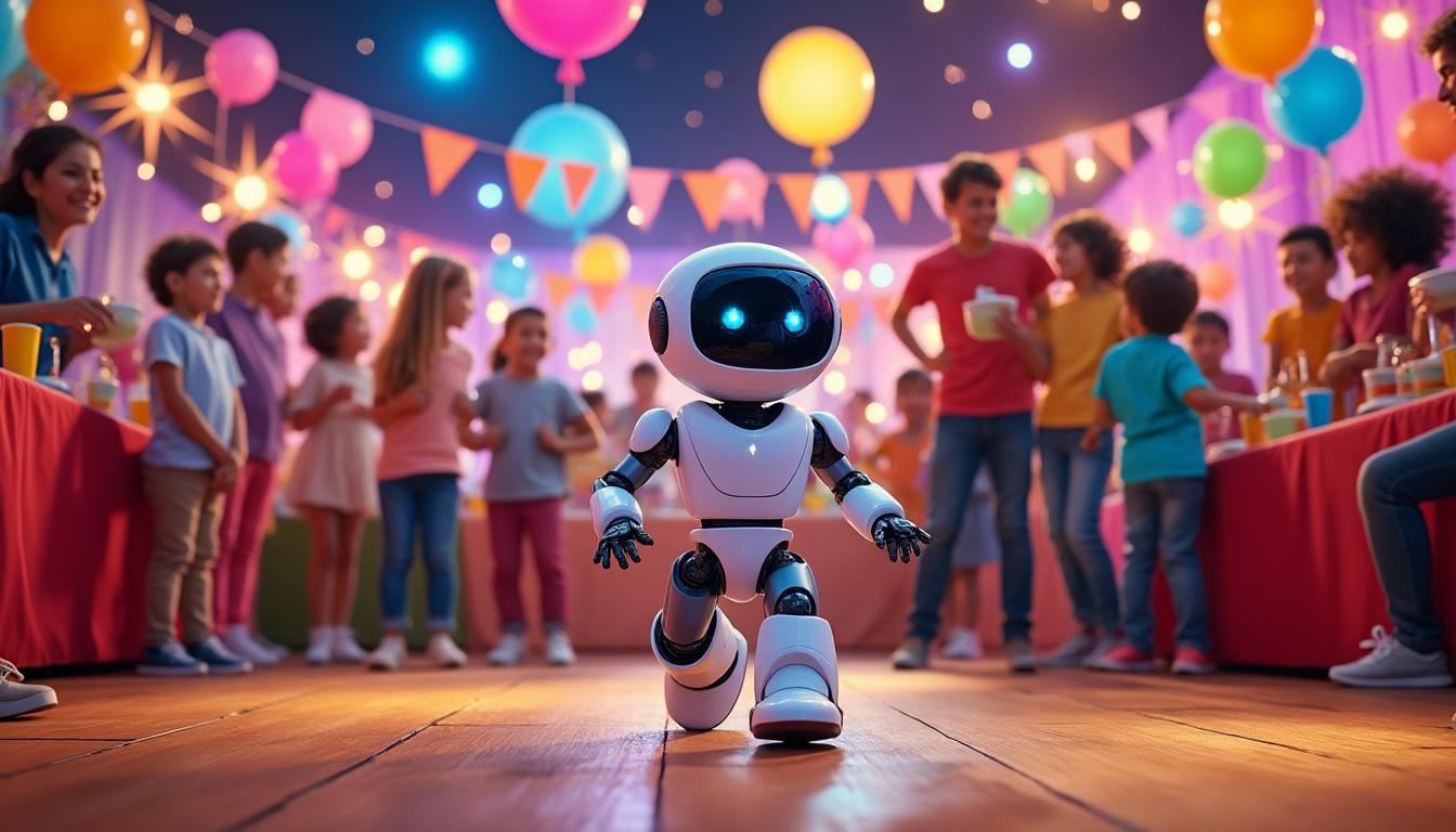 découvrez notre test du robot alpha mini : un compagnon innovant et interactif qui animera vos événements grâce à ses fonctionnalités surprenantes, son agilité et son charme irrésistible. donnez du peps à vos prochaines rencontres professionnelles ou festives avec ce robot qui ne laisse personne indifférent !