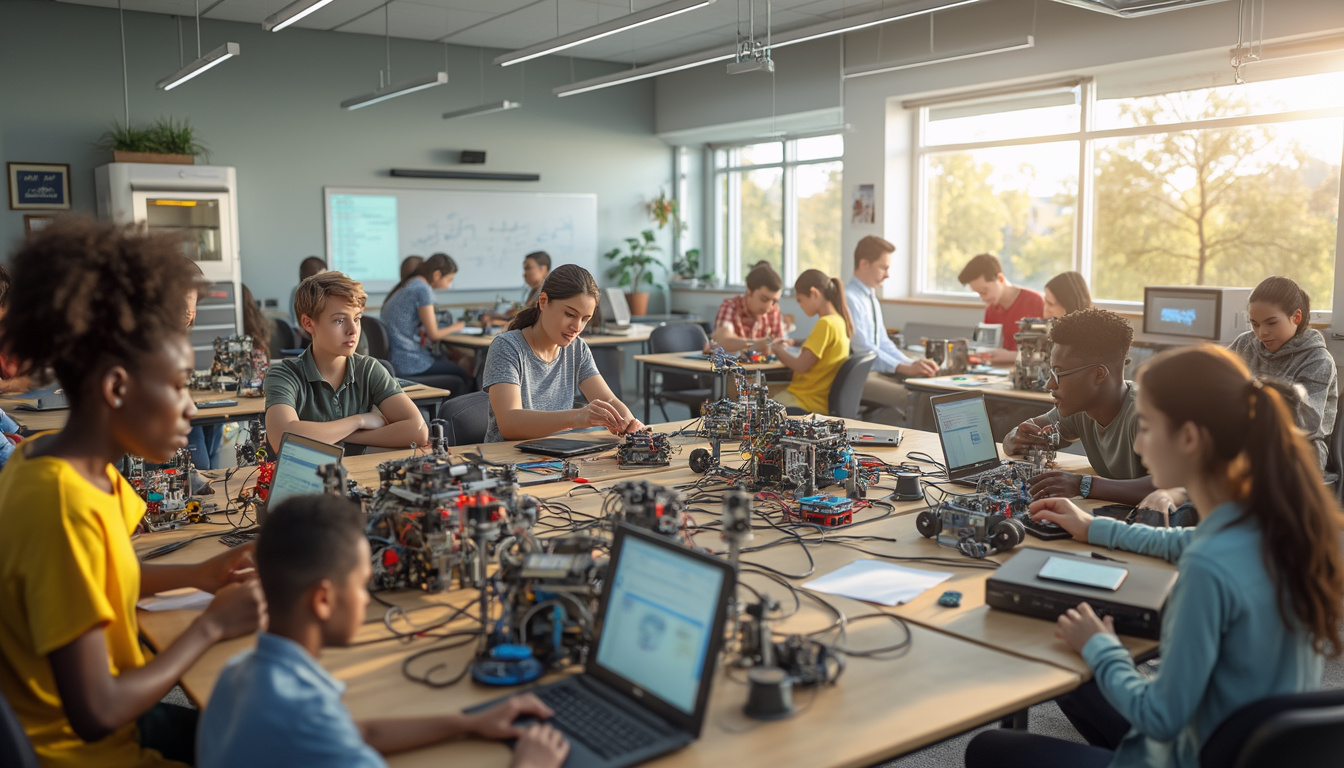 découvrez comment les collèges communautaires jouent un rôle clé dans la formation d’une main-d’œuvre qualifiée en robotique, afin de répondre aux défis actuels du marché de l’emploi et soutenir l’innovation industrielle.