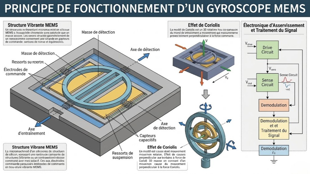 Gyroscopes MEMS