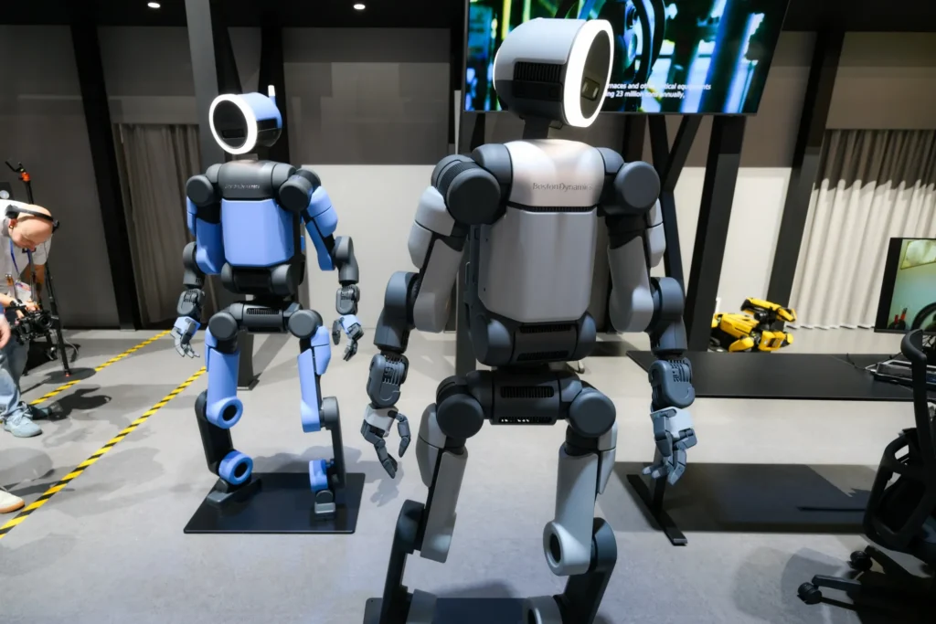 Robot humanoïde lors du CES 2026