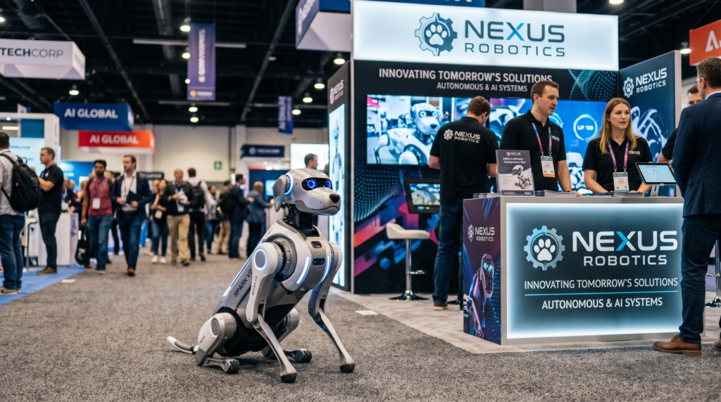 Un robot chien quadrupède embarque une technologie fiable.