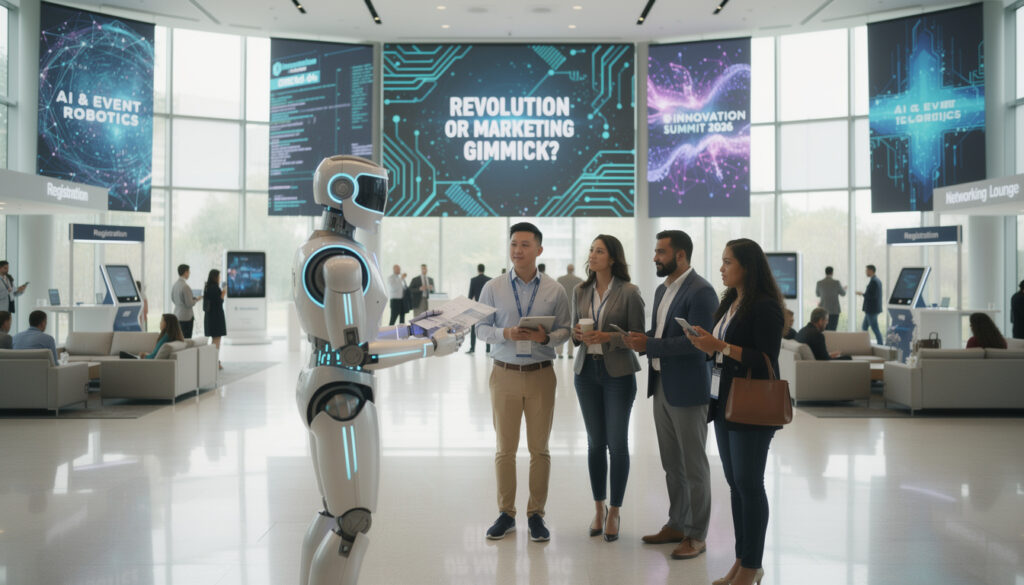 découvrez comment l'ia et la robotique transforment l'événementiel : véritables révolutions technologiques ou simples gadgets marketing ?