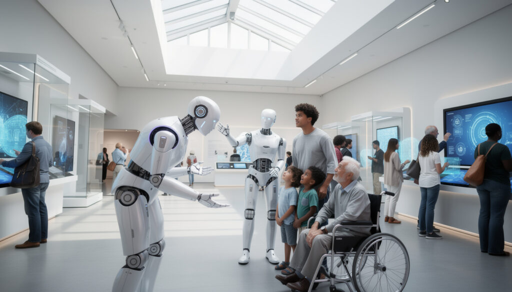 découvrez comment la robotique peut transformer l'expérience visiteur en créant des interactions mémorables et innovantes, alliant technologie et accueil personnalisé.