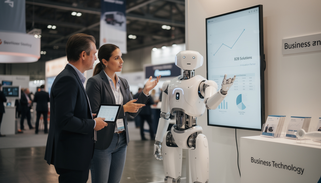 découvrez comment un robot innovant a boosté l'affluence sur un stand b2b grâce à une étude de cas détaillée.
