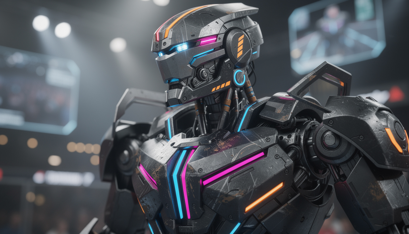 découvrez l'animation ultra-dynamique de combat de robots et arènes de battlebots, un spectacle captivant et spectaculaire qui électrise les foules avec des batailles robotiques intenses et des arènes vibrantes.