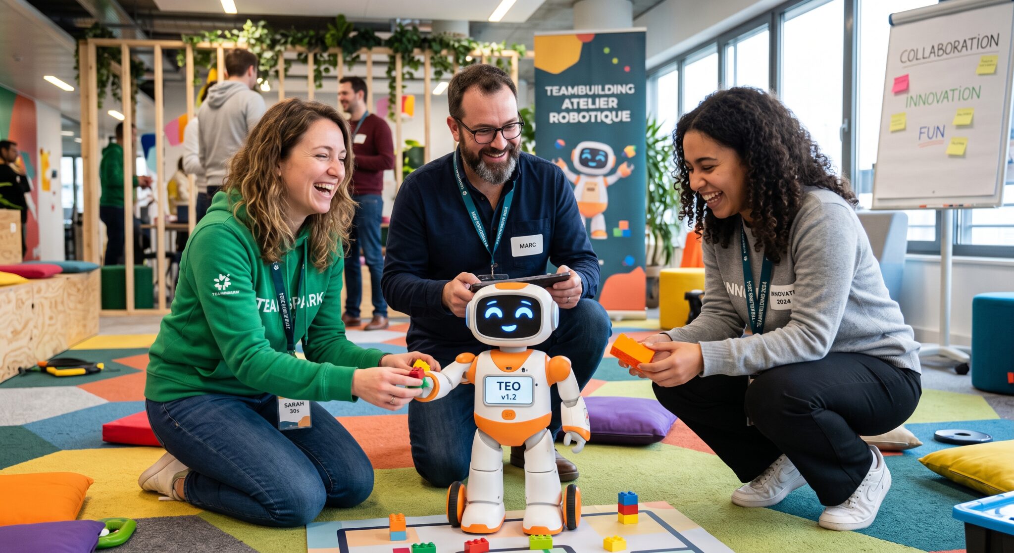 Le team building STEM idéal pour stimuler la logique