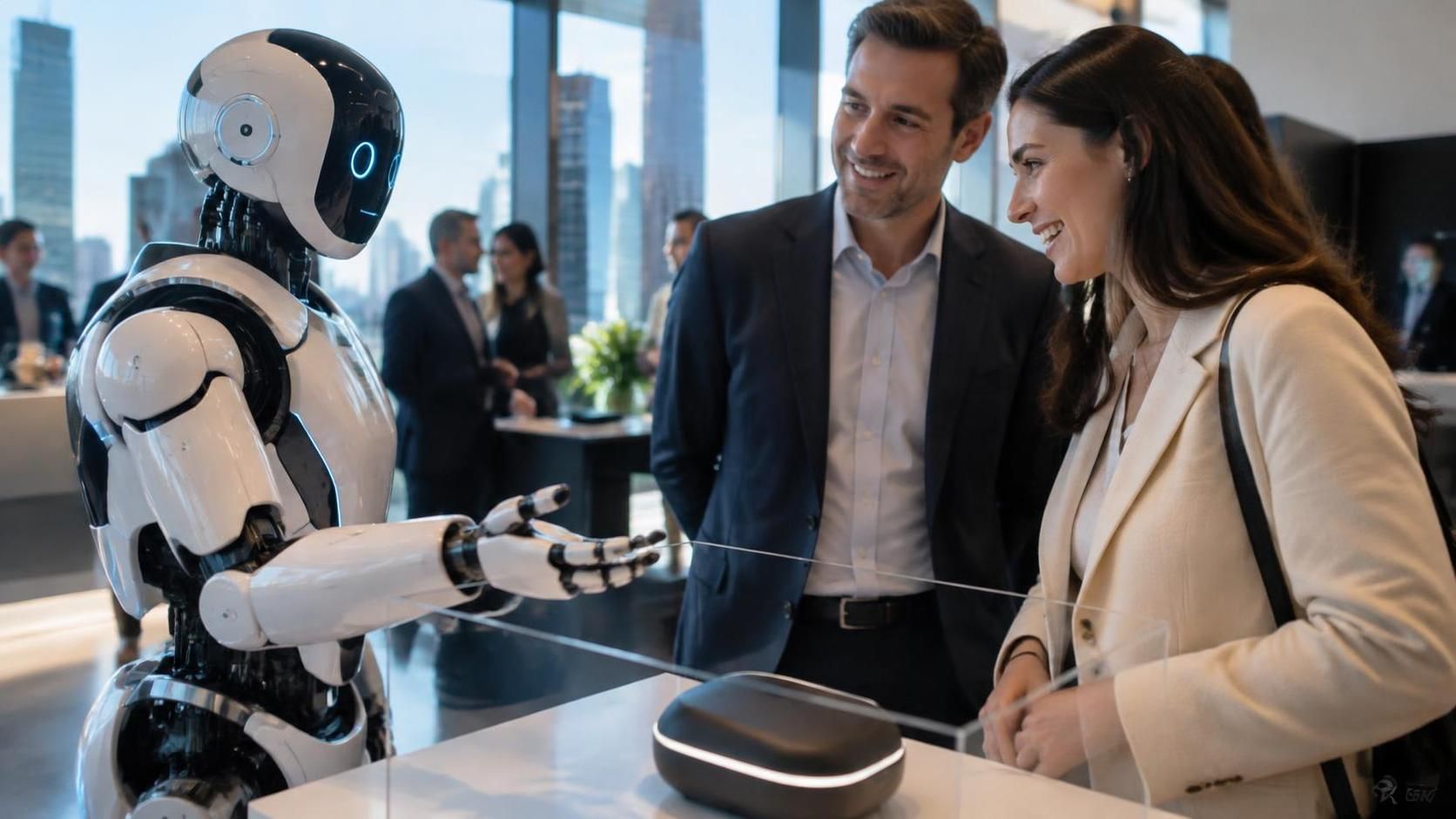dynamisez votre prochain lancement de produit avec un robot humanoïde : captez l’attention, créez une expérience mémorable et marquez les esprits.