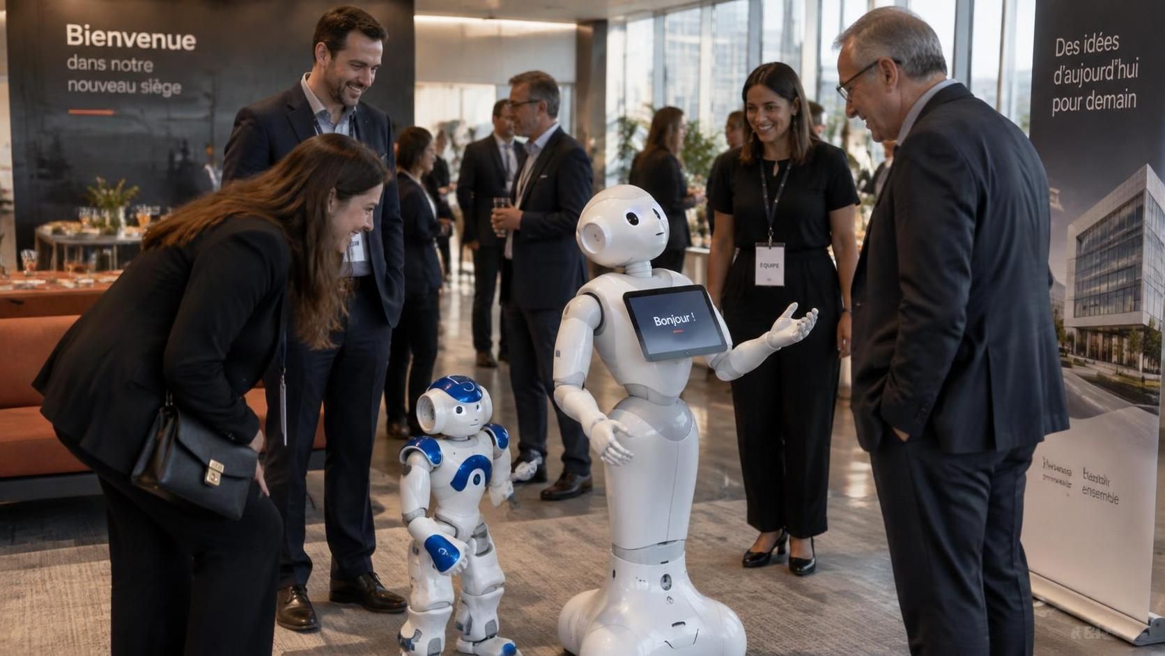 comparez nao, pepper, cruzr et nova pour animer votre inauguration et choisir le robot à louer selon votre public, vos objectifs et votre budget.