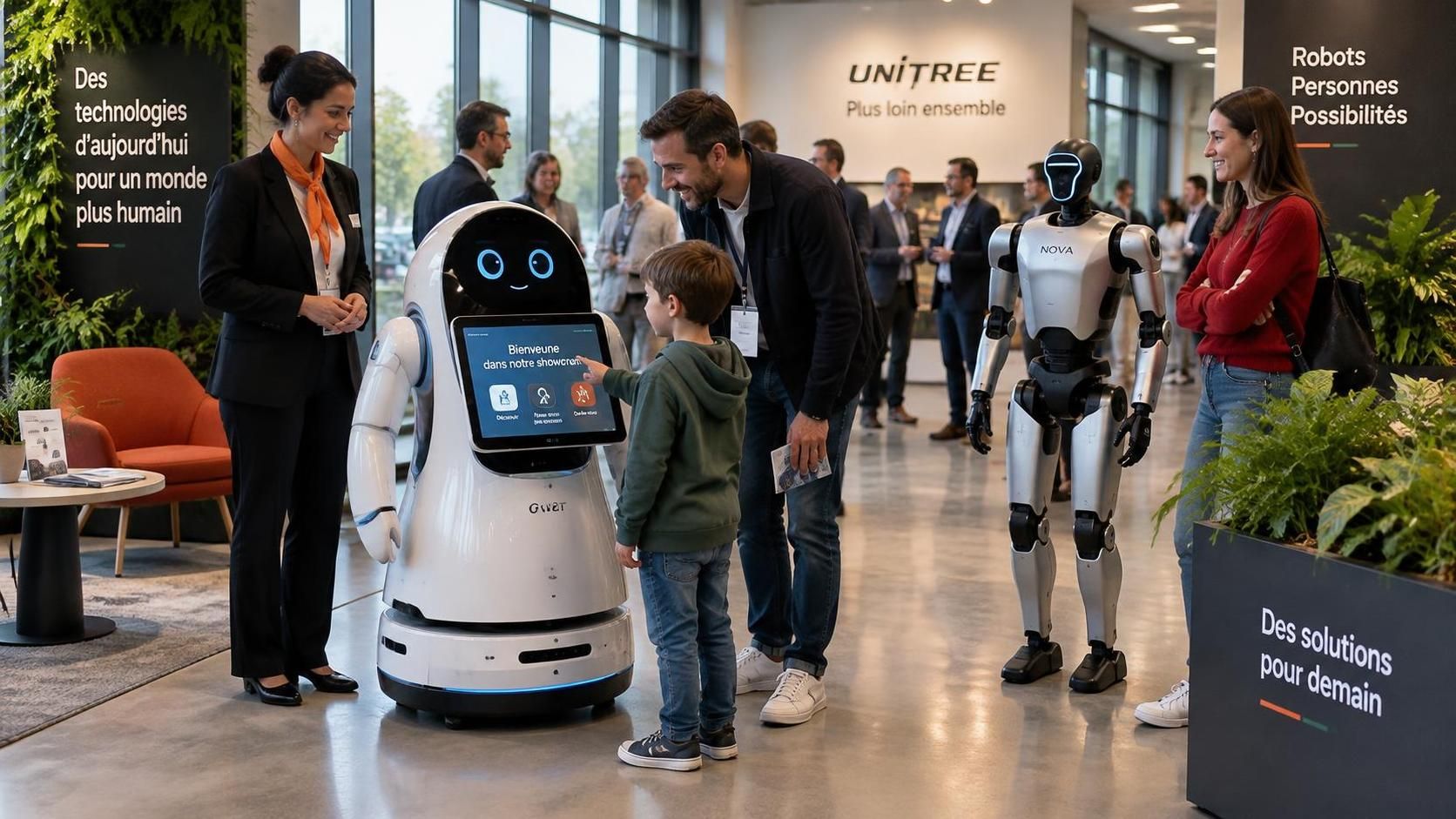 animez votre inauguration avec un robot à louer : comparez nao, pepper, cruzr et nova pour choisir l’animation adaptée à votre événement.
