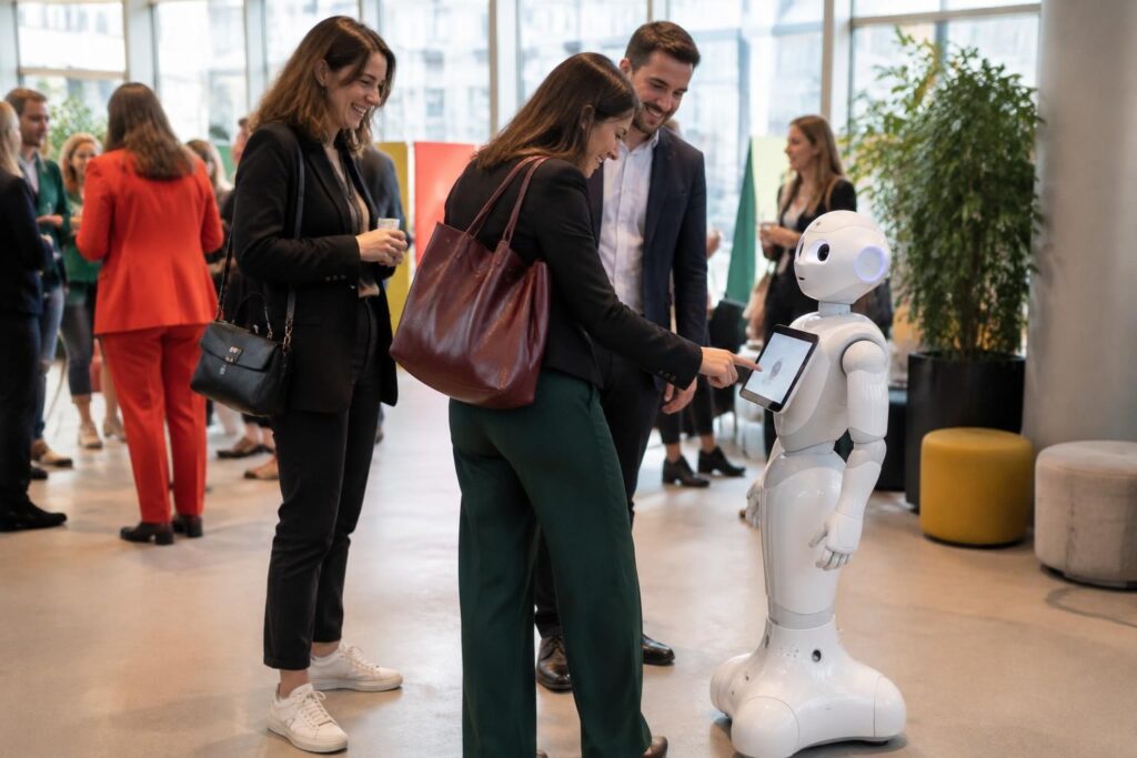 découvrez où louer un robot pepper à paris pour animer votre événement professionnel et offrir une expérience interactive à vos invités.