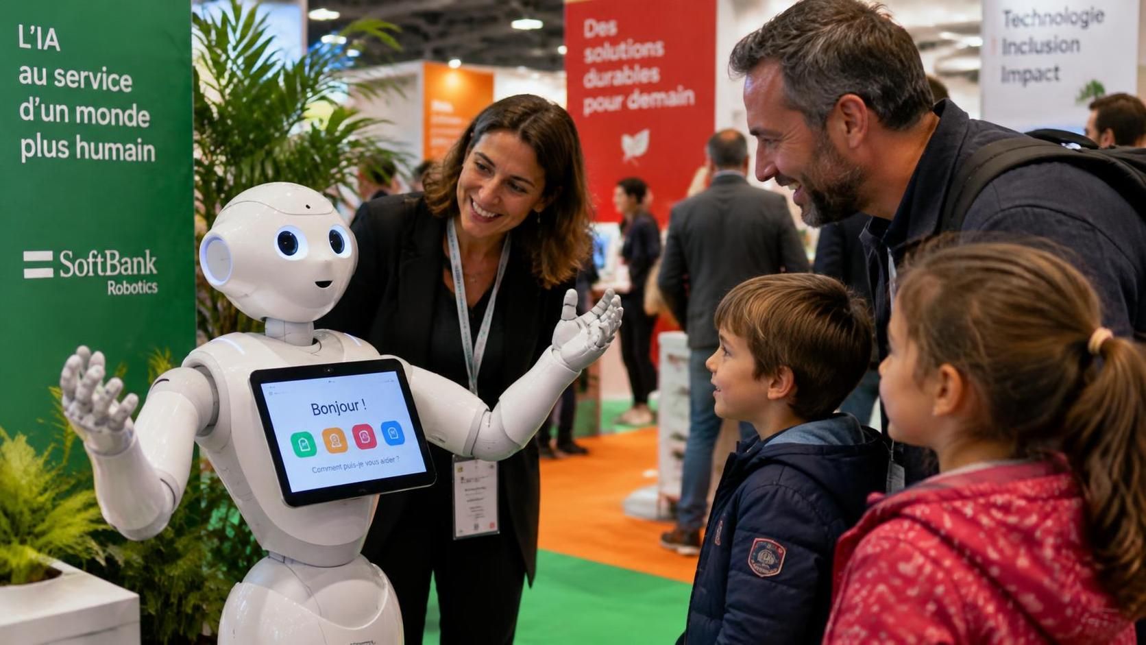 découvrez pourquoi le robot pepper séduit toujours les animations événementielles grâce à son interactivité, son accueil chaleureux et son effet surprenant.